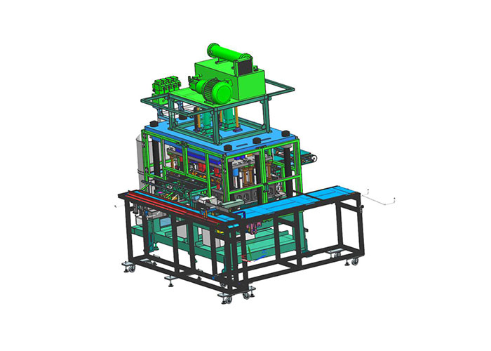 Inre väderband automatisering stansning produktionslinje glasögon injektion mögel